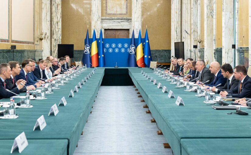 Nicolae-Ionel Ciucă a primit astăzi, la Palatul Victoria, vizita reprezentanților Comitetului Economiei Germane pentru Europa de Est