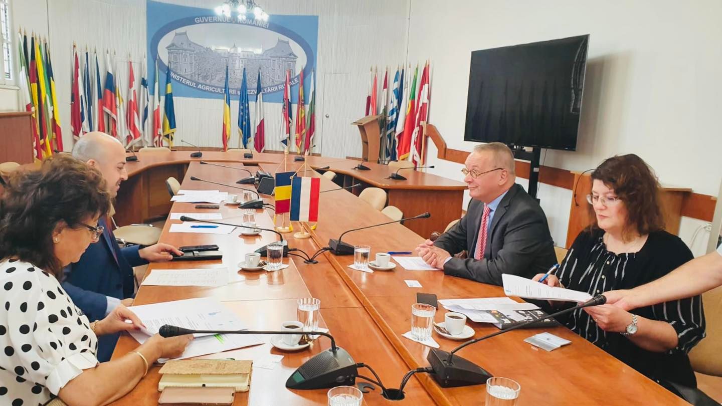 O delegație a MADR condusă de secretarul de stat Sorin Moise s-a întâlnit vineri, 10 iunie, cu reprezentanții Ambasadei Regatului Țărilor de Jos în România